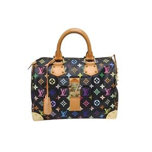 Louis Vuitton Speedy handbag Monogram Multicolore Multicolor Takashi Murakami